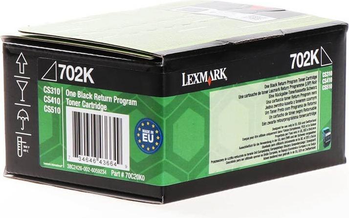 Produktbild Lexmark 70c20k0 (BK)
