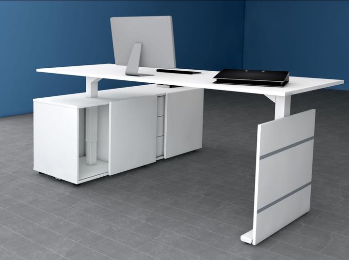 Image du produit Kerkmann TABLE MOVE3 LIFT L : 2000 ANNEXE L : 1600 (2000 x 1000 x 720 mm)