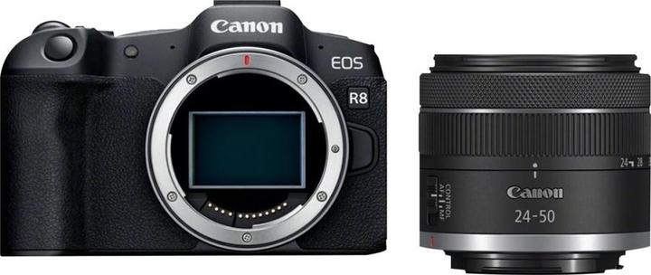 Actual product image Canon EOS R8 Kit - (EU) (24 - 50 mm, 24.20 Mpx, Full frame)
