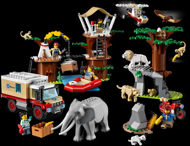 Immagine prodotto LEGO Campo di soccorso per animali (60307, LEGO City, Set LEGO rari)