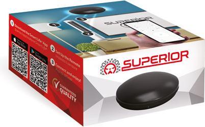 Actual product image Superior Telecomando Universale Smart Ir Da Smartphone Alexa Google (Universal remote control, Infrared)