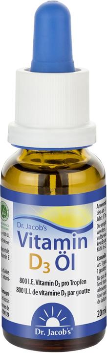 Produktbild Dr. Jacob's Vitamin D3 Öl (1 Stück, Tropfen, 70 g)