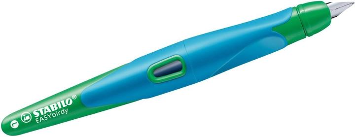 Produktbild STABILO Füllhalter EASYbirdy L, Linkshänder, blau/grün Federbreite: A, ergonomischer Schulfüller,... (Blau/Grün, 1 x)