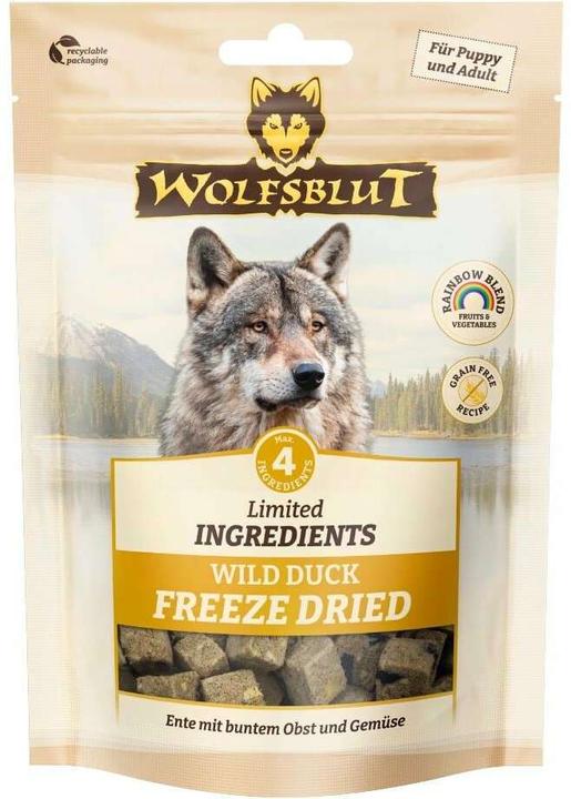 Immagine prodotto Wolfsblut Leckerli Freeze Dried Wild Duck 40 g (1 pz., 40 g)