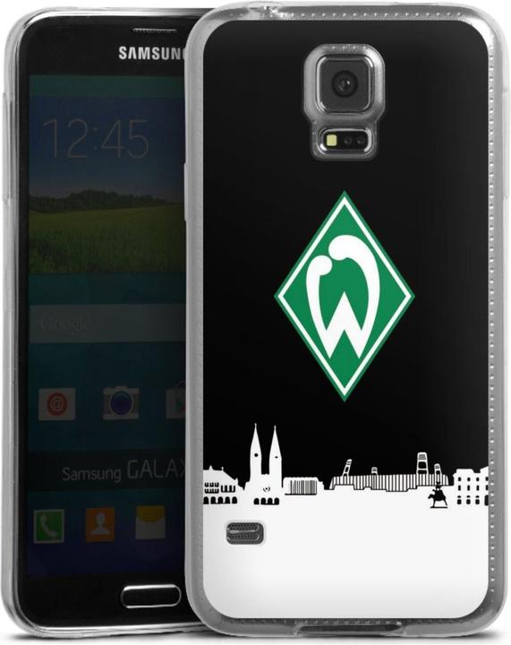 Produktbild DeinDesign Slim Case für Samsung Galaxy S5 Silikon Hülle Ultra Dünn Handyhülle Offizielles Lizenzprodukt SV (Samsung Galaxy S5)