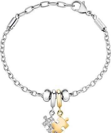 Morellato Stylish steel bicolor bracelet Puzzle Drops SCZ1349 (Stahl)