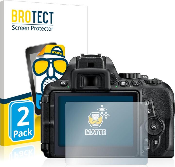 BROTECT Entspiegelungs-Schutzfolie Displayschutz Matt (Displayschutz, D5600)