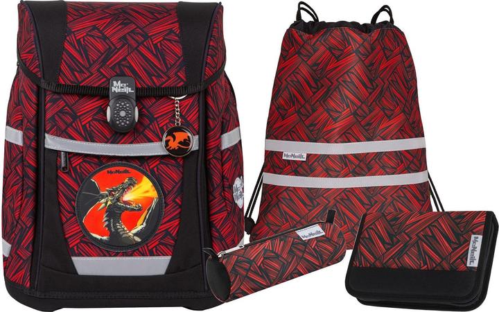 Actual product image Mc Neill Tenero 5-piece school bag set (18 l)