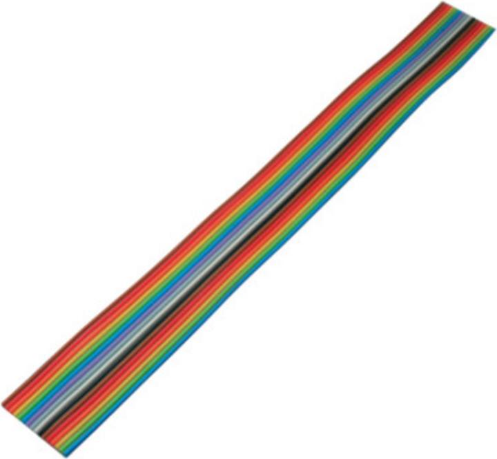 Image du produit Shiverpeaks S/CONN maximum connectivity câble plat, couleur grille 1,27 mm, 16 broches, 3,0m (3 m)