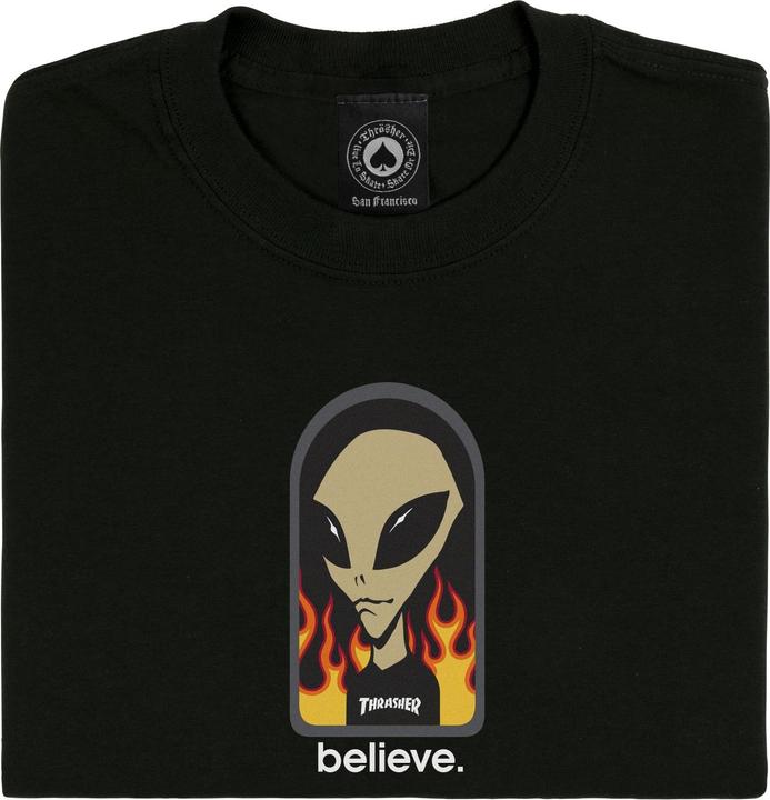 Actual product image Thrasher Believe x AWS T-Shirt (M)