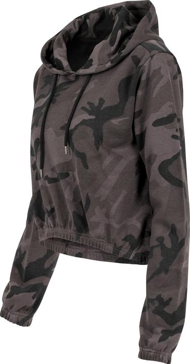 Actual product image Urban Classics Ladies Camo Cropped Hoody (M)
