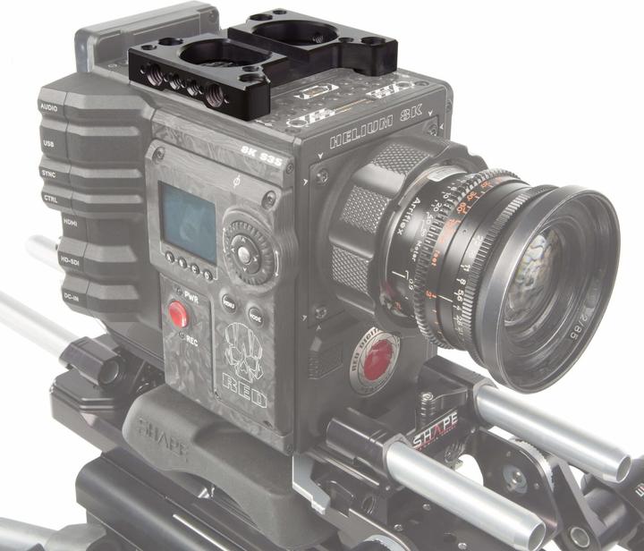 Produktbild Shape Red Weapon Epic-W - Scarlet-W - Raven Top Plate (Cage Zubehör)