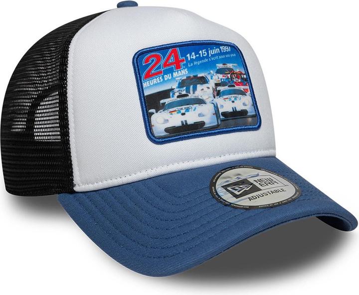 Actual product image New Era A-Frame Mesh Trucker Cap 24H Rennen Von Le Mans Navy (One size)