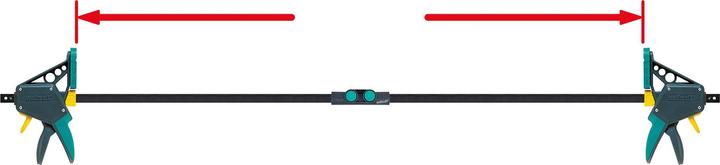 Produktbild wolfcraft wolfcraft 1 Connector PRO/Easy Einhandzw.-Adapter (2000 mm)