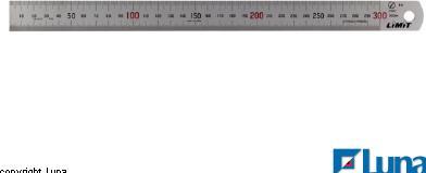 Actual product image Limit Steel Non-Reflective Rod Gauge, 300 mm (84270206) (30 cm)