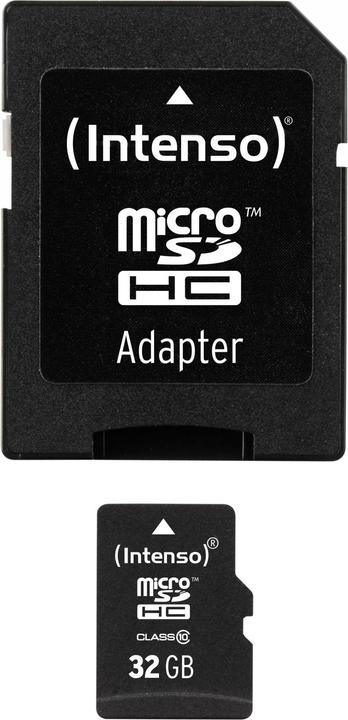 Immagine prodotto Intenso microSD Class 10 (32 GB, microSDHC, U1)