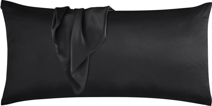 Produktbild Aspero 2x Satin Kissenbezüge 40x80 cm Alia - 9067 (Kopfkissenbezug, 40 x 80 cm)