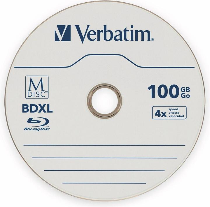Image du produit Verbatim BD-R M-DISC 100GB pack de 1 (1 x)