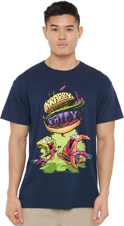 Produktbild Spongebob Squarepants Krabby Patty From The Sky TShirt (L)