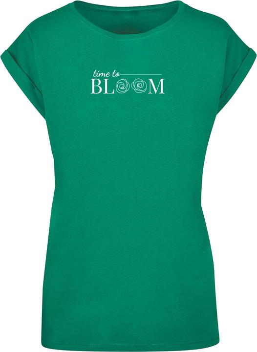 Actual product image Merchcode Ladies Time to bloom - Extended Shoulder Tee - 118693 (XS)