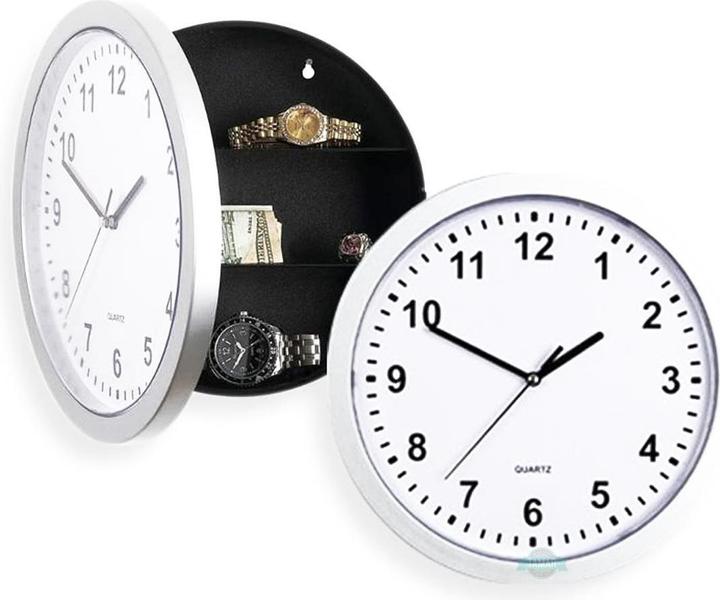 Produktbild Plastic Fantastic Dosentresor Safe Clock (24.50 cm)