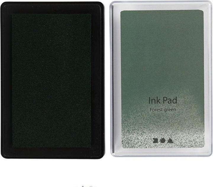 Actual product image Creativ Company Ink Pad stamp pad, 9 x 6 x 2 cm lime green