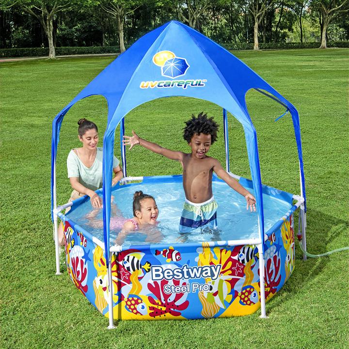 Produktbild Bestway Pool mit Sonnenschutzdach
