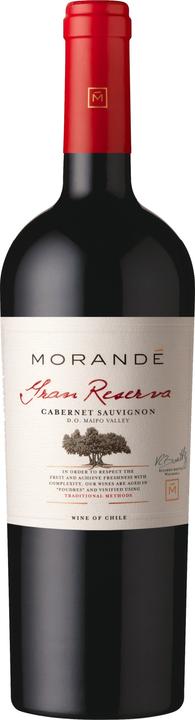 Image du produit Morandé Gran Reserva Cabernet Sauvignon Maipo Valley DO (6 x 75 cl, 2012)