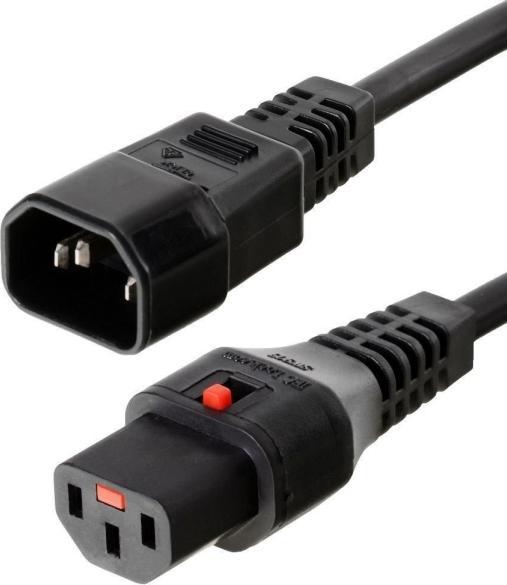 Image du produit EFB Elektronik EK601SW.1,5 câble d'alimentation Black C14 coupler C13 coupler (1.50 m)