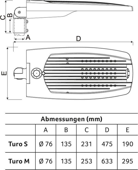 Actual product image Abalight LED outdoor light (4375 lm, IP66)