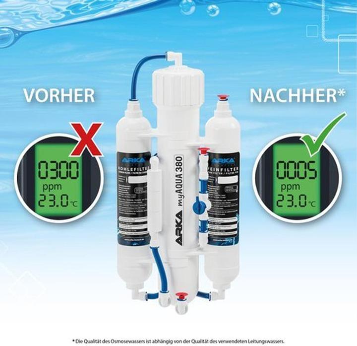 Produktbild Arka Osmoseanlage (Innenfilter, Salzwasser, Süsswasser)