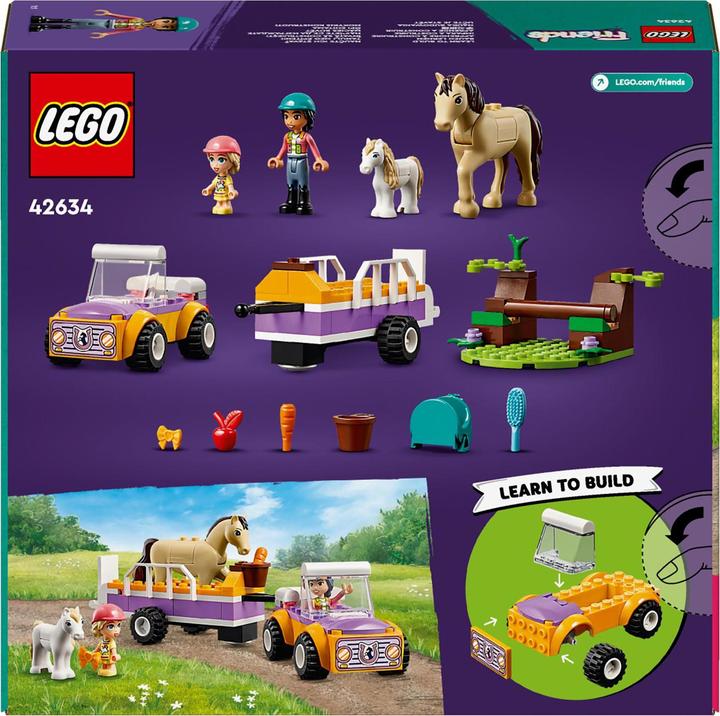 Actual product image LEGO 42634 Horse and pony trailer (42634, LEGO Friends)