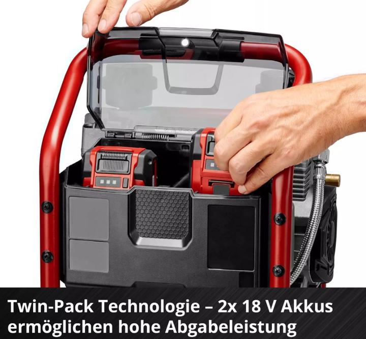Produktbild Einhell PROFESSIONAL Akku-Kompressor SILENZZO 36/210 4020380 (8 l)
