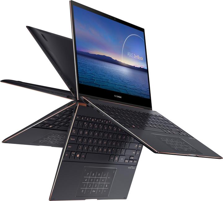 Image du produit ASUS ZenBook Flip S OLED (13.30", Intel Core i7-1165G7, 16 Go, 1000 Go, CH)