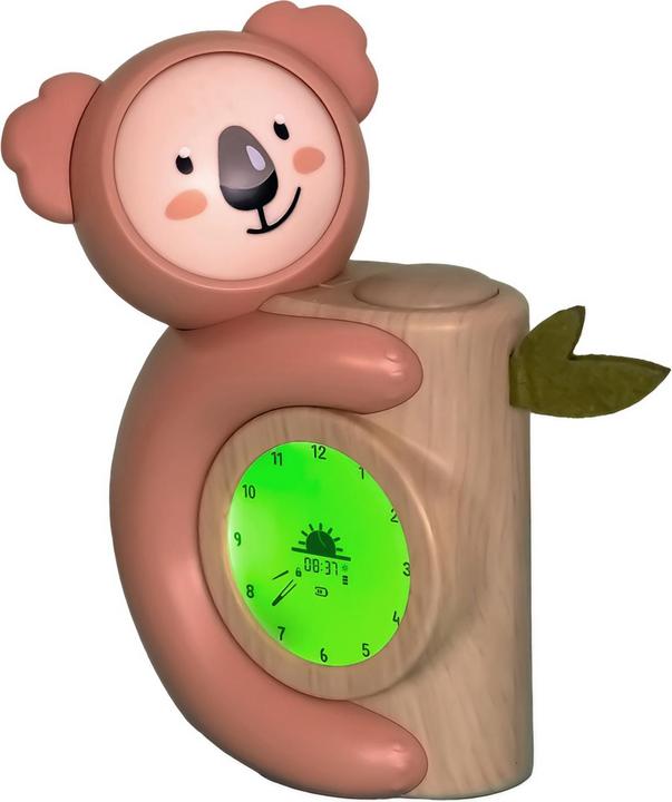 Pabobo Pädagogischer Tag- und Nachtwecker mit Koala-Motiv