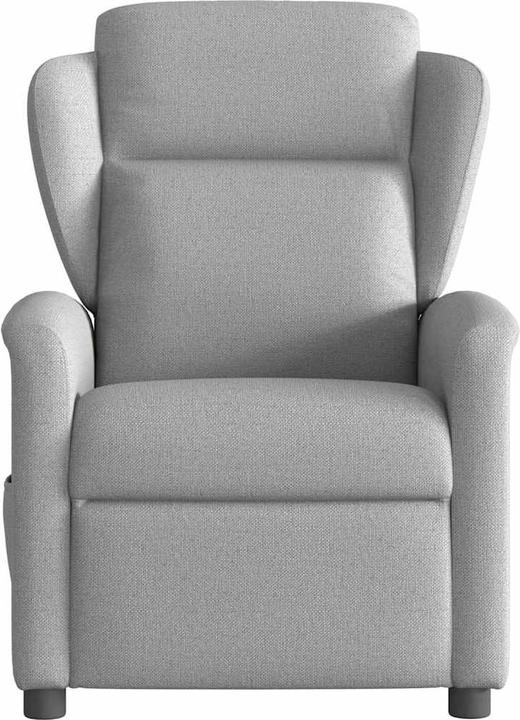 Actual product image VidaXL Massage chair electric cloud grey fabric