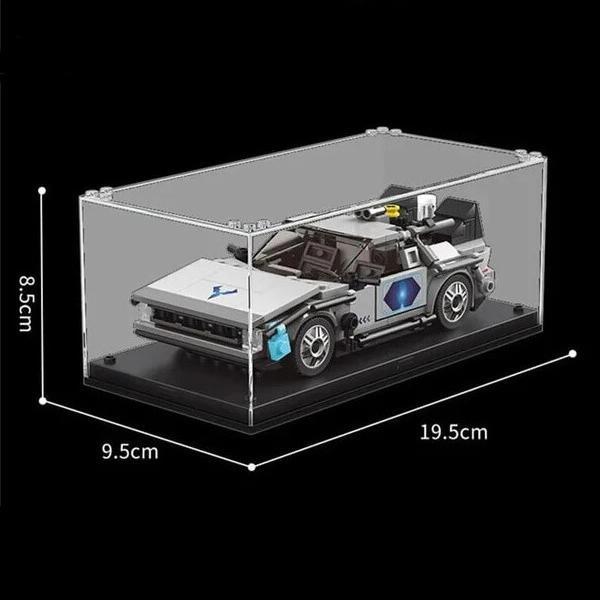 Produktbild Mould King Delorean DMC-12 Zeitreise-Auto mit Displaybox
