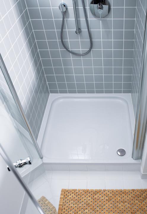 Actual product image Duravit Shower tray D-Code 800 x 800 x 85 mm white smooth 7201010000000
