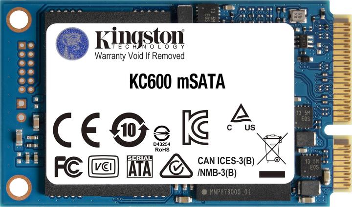 Produktbild Kingston KC600 (512 GB, mSATA)