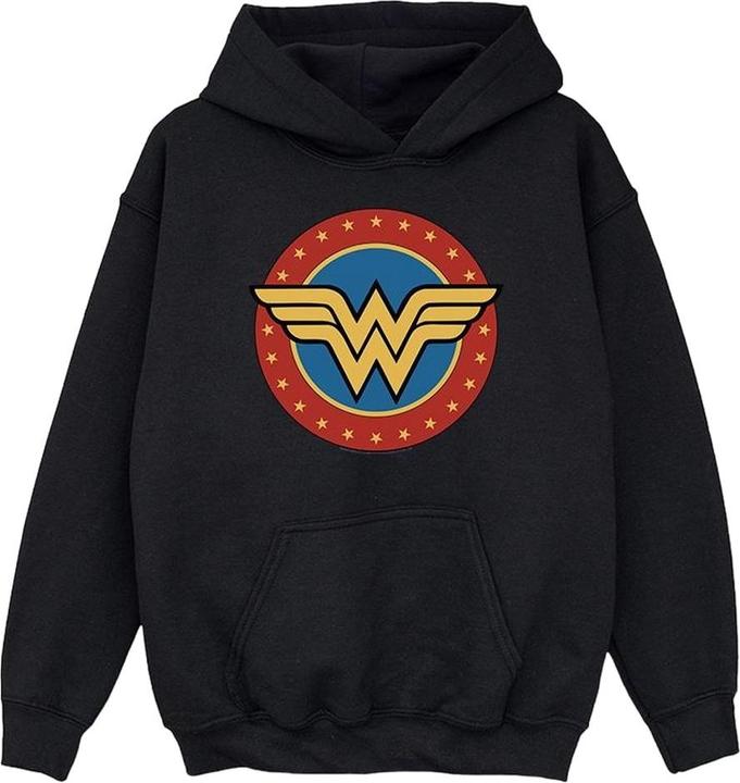 Wonder Woman Mädchen Logo Hoodie (152, 158)