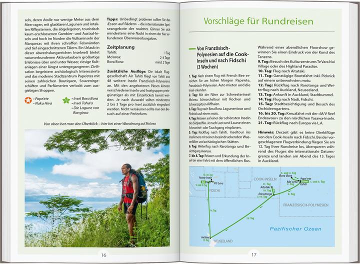 Produktbild Reise-Handbuch Reiseführer Südsee (Deutsch, Rosemarie Schyma, Franziska Grötsch, 2024)
