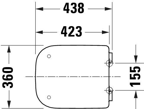 Nährwerte und Zutaten Duravit Universal WC Sitz Sortiment WC-Sitz