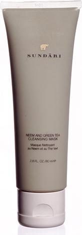 Actual product image Sundari Neem and Green Tea Cleansing Mask for All Skin Types (80 ml)