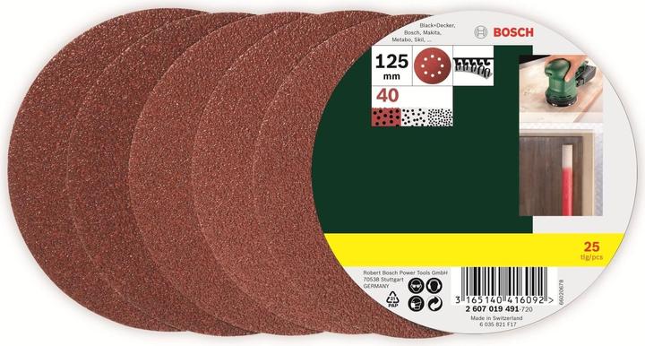 Productafbeelding Bosch Zubehör Schuurvel set (40)
