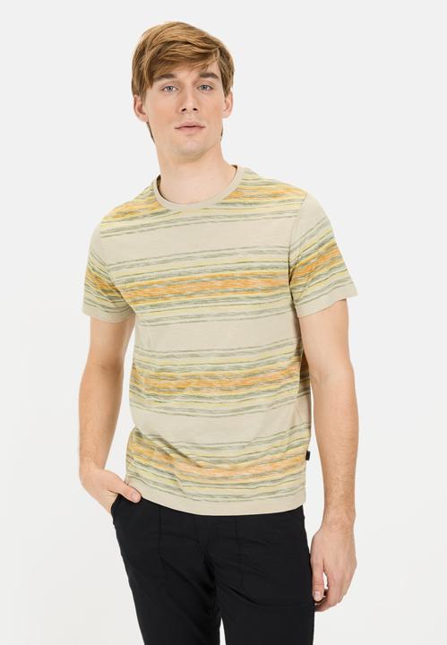 Produktbild Camel Active T-Shirt mit Streifenmuster aus Baumwolle (S)