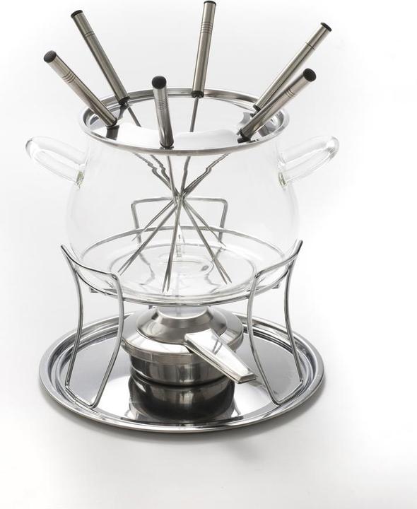 Produktbild Style'n Cook Glas-Fondue-Set (Fondue Bourguignonne, Fondue Chinoise)