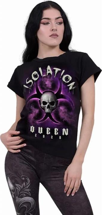 Immagine prodotto Spiral Isolation Queen Maglietta Scollo a barchetta Maniche corte Donna (S)