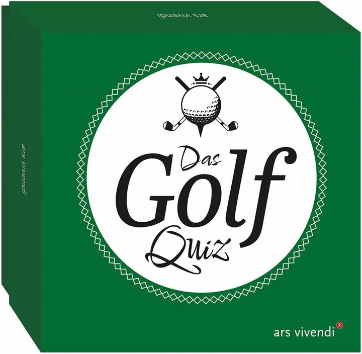 Actual product image The golf quiz (German)