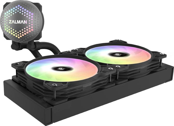 Image du produit Zalman ALPHA24 Black CPU Liquid Cooler 280mm Radiator 2 x 140 mm Fan ARGB pump Dual