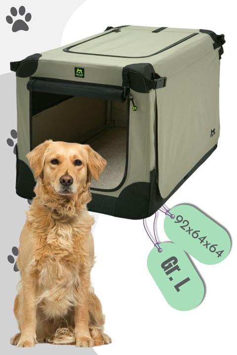 Produktbild Maelson Faltbare Hunde- / Transportbox (Hund, Waschbar, Faltbar)